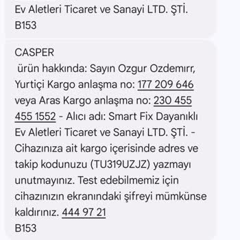 Garanti Kapsamında Olmayan Yüksek Ücretli Onarım Ve Kargo Ücreti Sorunu