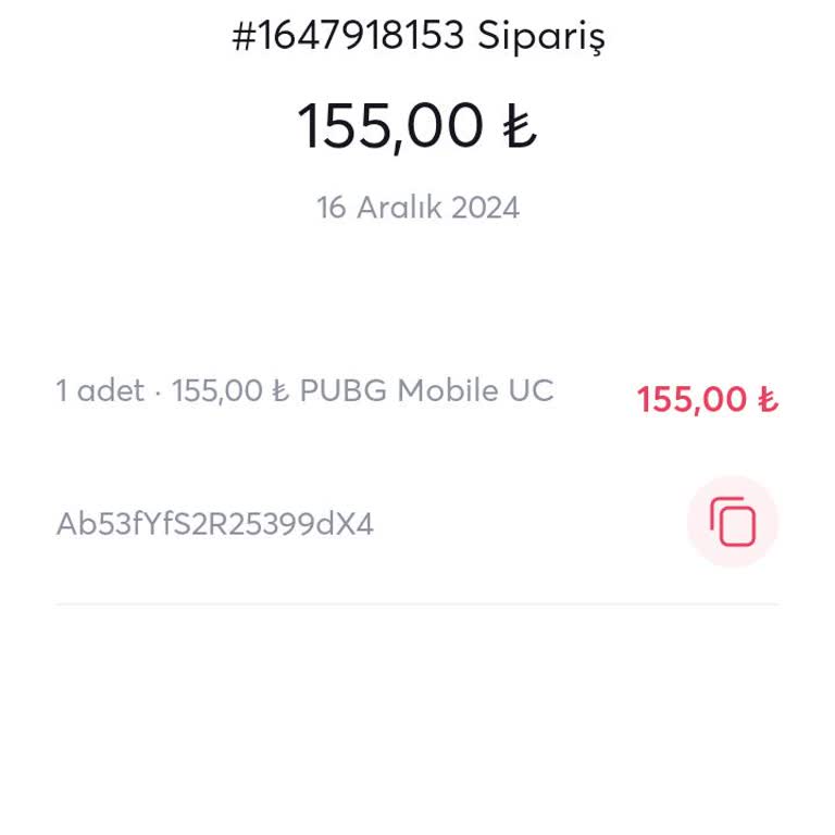 PUBG Mobile Kod Sorunu Ve Para İadesi Talebi