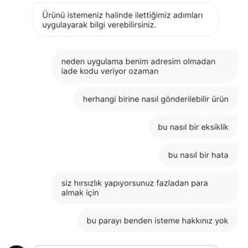 Yanlış Adrese Teslim Edilen Ürün Sorunu