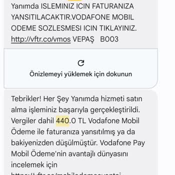 Vodafone'da Çifte Sipariş Sorunu Ve Faturalama Hatası