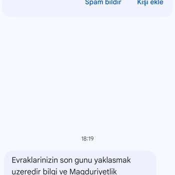 Yanıltıcı Mesajlarla Karşı Karşıya Kalmaktan Şikayetçiyim