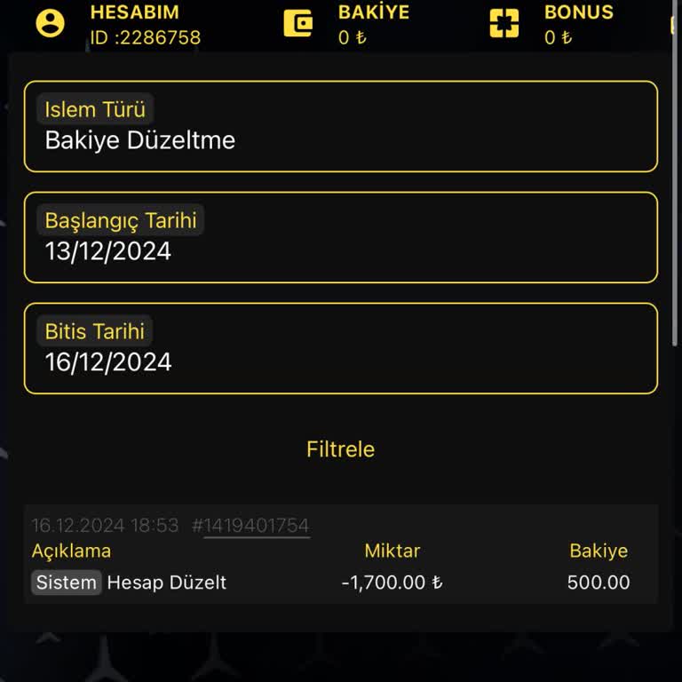 Mersobahis Sitesinde Bakiyemin Silinmesi Ve Oyun Müdahaleleri
