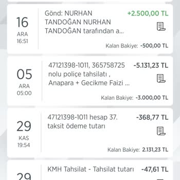 Rızam Dışında Yapılan Sigorta Kesintileri