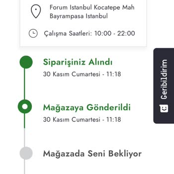 Teslim Edilmeyen Sipariş Ve İade Sorunu
