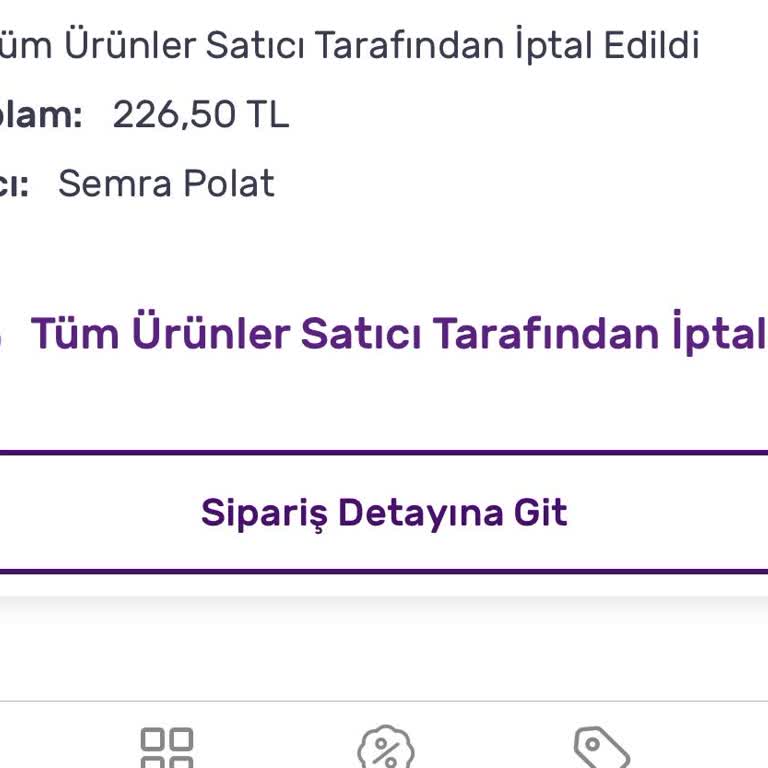 Sipariş İptalleri Ve Müşteri Memnuniyetsizliği
