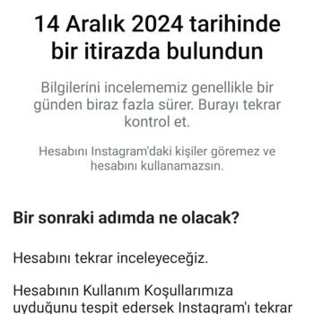 Instagram Hesabım Sebepsiz Askıya Alındı: 48 Saattir Yanıt Yok