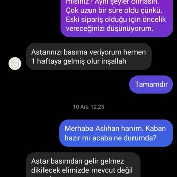 Kaban Siparişi Fiyaskosu: Behiye Dikimevi'nden Yanıtsız Bekleyiş