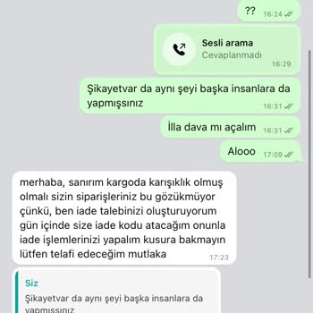 Yanıltıcı Ürün Ve İade Sorunu