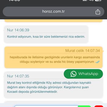 Hepsiburada'dan Aldığım Beyaz Eşyalar Hala Gelmedi