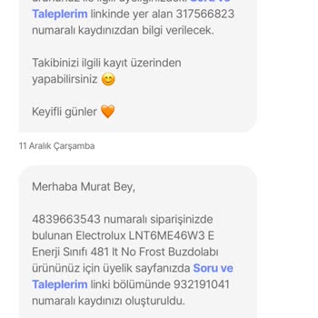 Hepsiburada'dan Aldığım Beyaz Eşyalar Hala Gelmedi