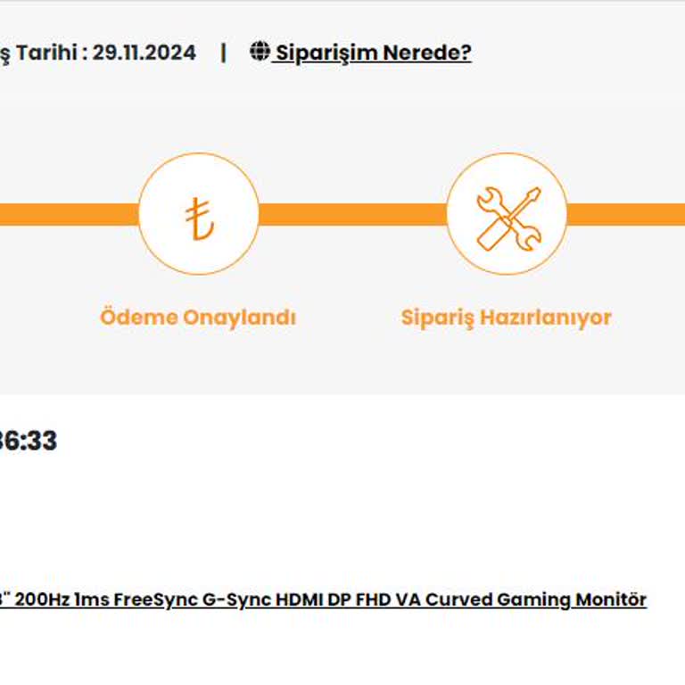 İtopya Bilgisayar Kırık Monitör Ve Belirsiz İade Süreci