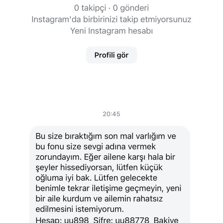 Yanlış Hesap Ve Bilgilerim Kullanılıyor