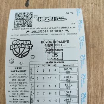 Hızlı Oyna Kazan Oyununun Şüpheli Bilet Durumu