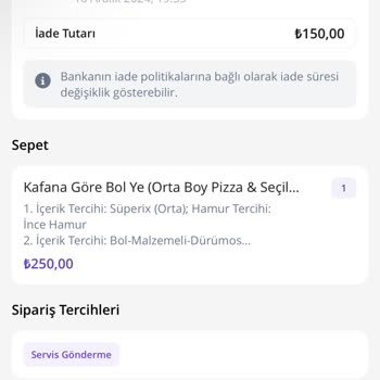 Sipariş Gecikmesi Ve İletişim Sorunu