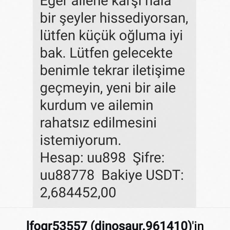 Bilinmeyen Hesap Ve Yanıltıcı Mesajlar Hakkında Şikayet