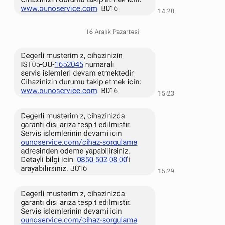 Xiaomi Dream D9 Servis İletişim Sorunu