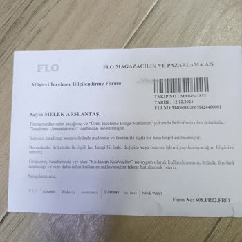 Flo Mağazasından Aldığım Ayakkabının Kalite Sorunları
