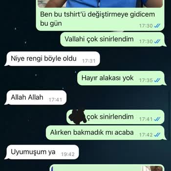 Kaybolan Tişört Ve İlgisiz Hizmet