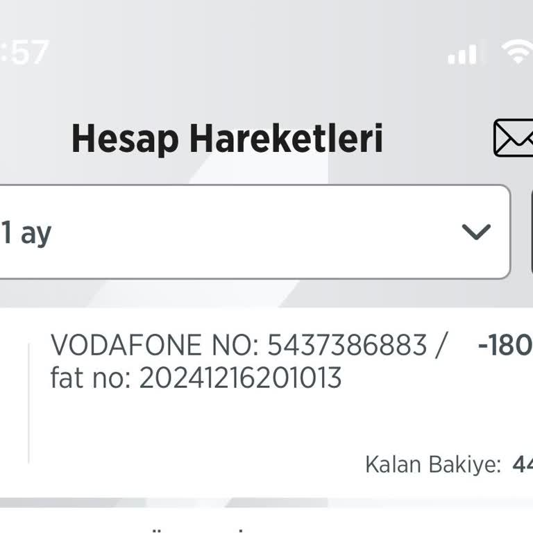 Yanlış Fatura Ödemesi Ve İptal Edilen Hat Sorunu