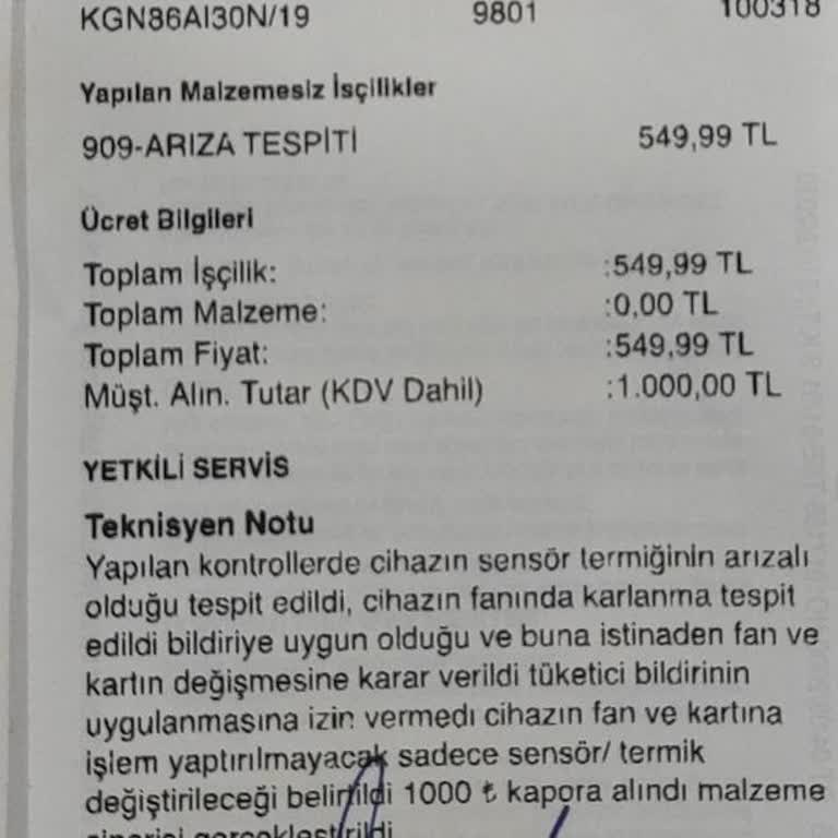 Bosch Buzdolabı Ve Servis Sorunu: İletişimsizlik Ve Yüksek Fiyatlar