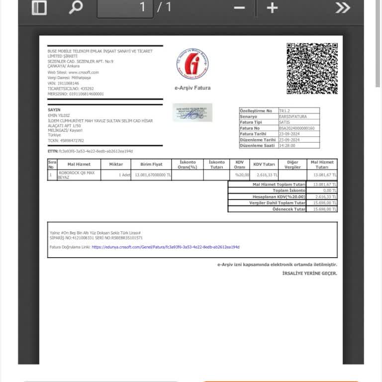 Roborock Q8 Max Lidar Sorunu Ve Servis Sıkıntısı