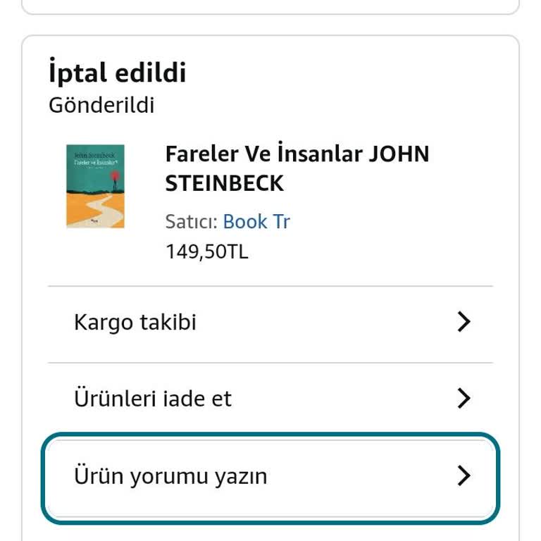 Teslim Edilmeyen Ürün Ve İade Edilmeyen Para