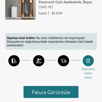 Vivense'den Sipariş Ettiğim Ürün Hala Gelmedi