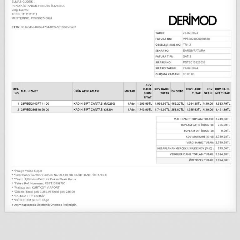Derimod Çantalarının Kalitesizliği Ve Müşteri Hizmetleri Hayal Kırıklığı