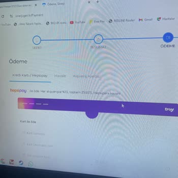 Sinerji.com'da Hepsi Pay İle Ödeme Sorunu