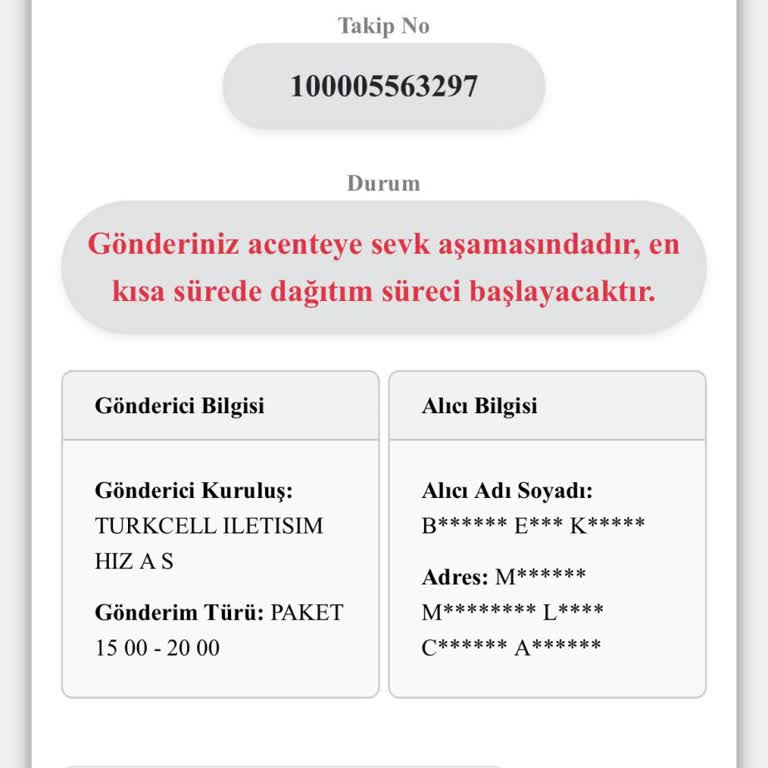 Kuryenet İle Teslimat Sorunu