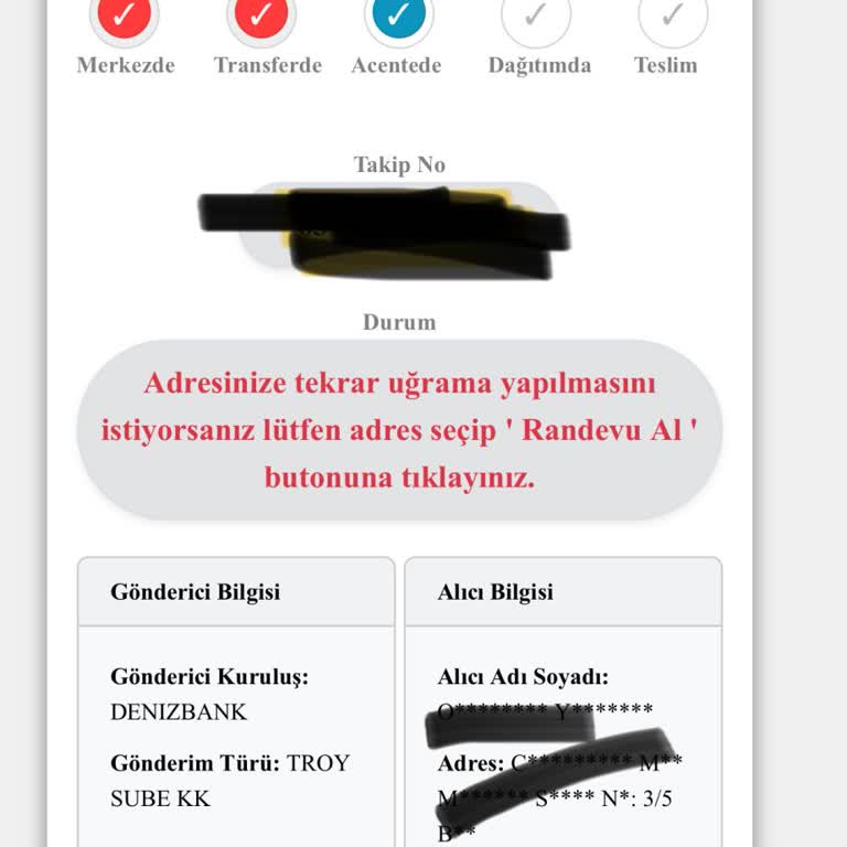 Kart Teslimatında Yalan Beyan Ve Müşteri Mağduriyeti