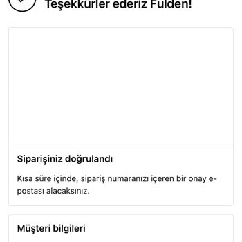 Eksik Adres Bilgisi Ve Sipariş Detayları Hakkında Acil Yardım Talebi