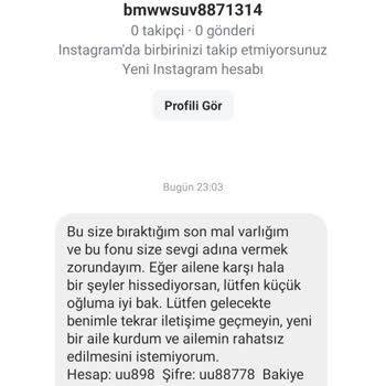 Instagram'da Bilgilerimin İzinsiz Kullanımı Ve Sahte Hesap Sorunu