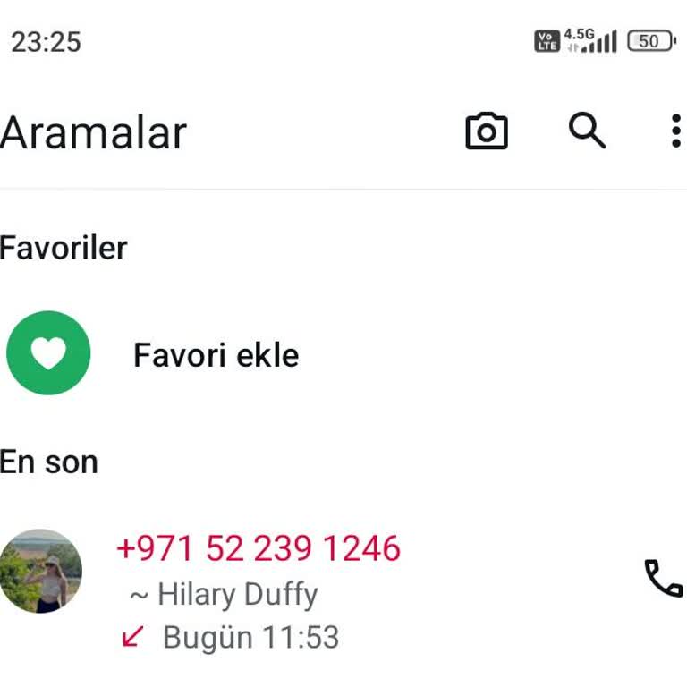 Bilinmeyen Numaradan Rahatsız Edici Arama