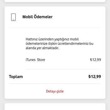 Vodafone'da Yanlış Faturalandırma Ve İTunes Ücretlendirmesi Sorunu