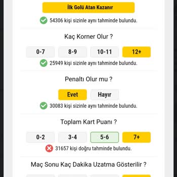 Nesine.com'da Galatasaray-Trabzonspor Maçı Tahminleri Geçersiz Sayılıyor