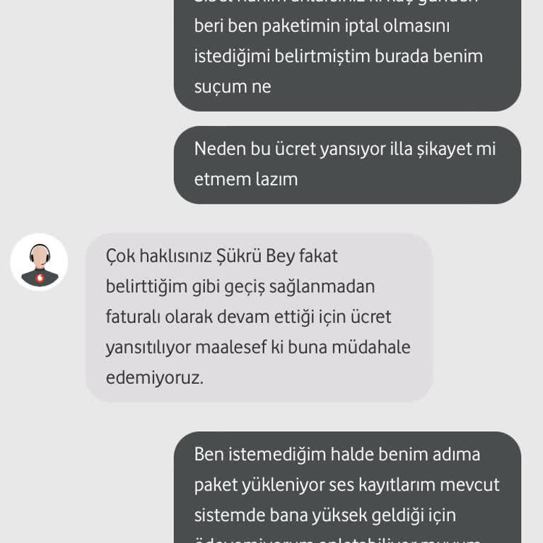 İstemediğim Paketin Yüklenmesi Ve İletişim Sorunu