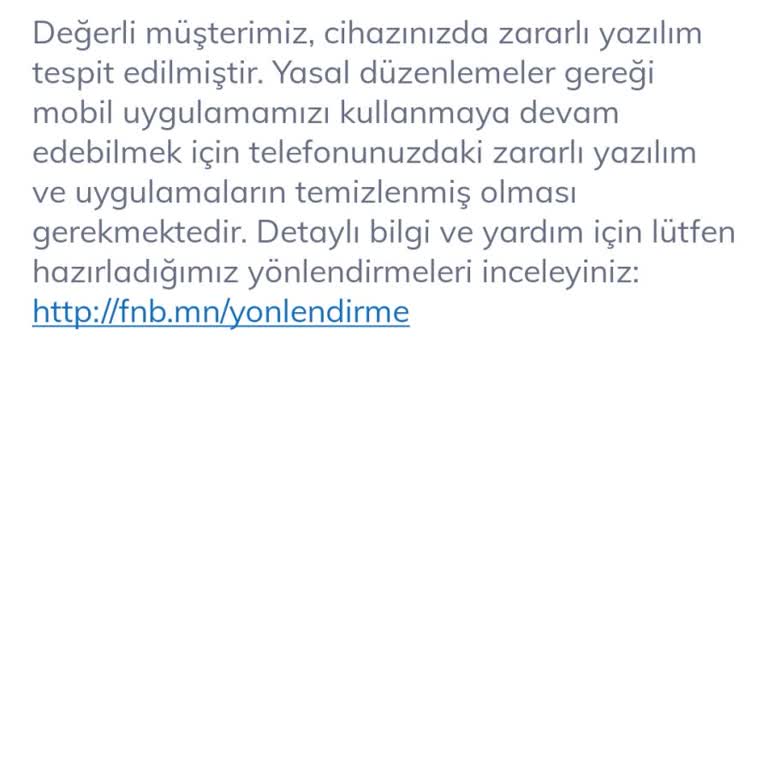QNB Finansbank Mobil Uygulama Erişim Sorunu