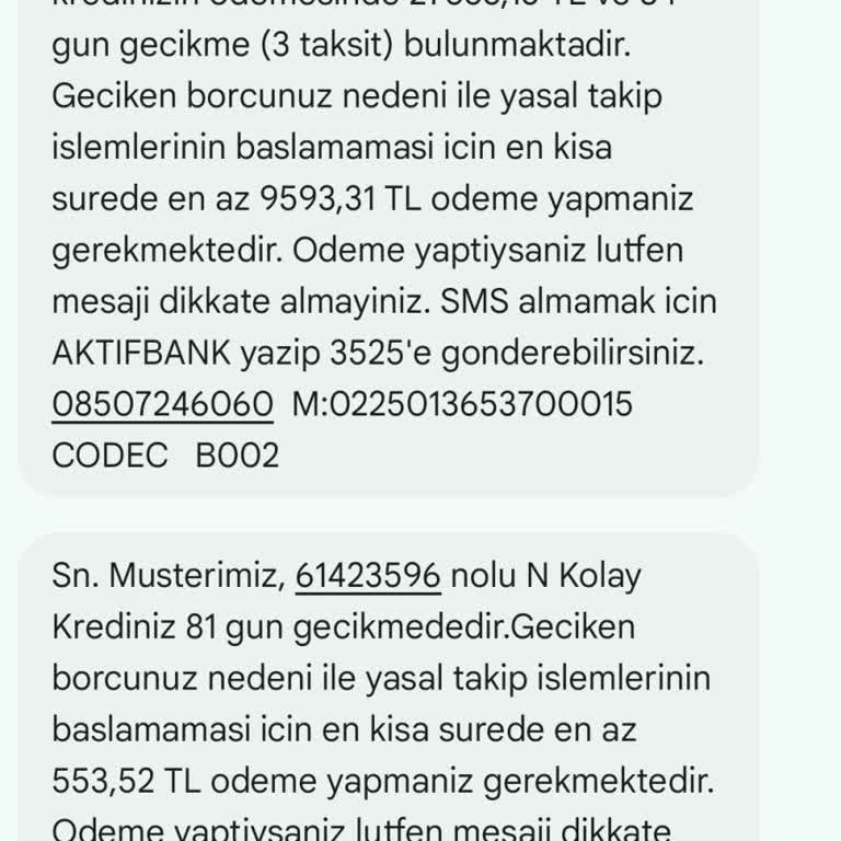 Faiz Yükü Altında Eziliyorum
