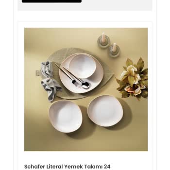 Kırık Tabak Takımı Ve İlgisiz Müşteri Hizmeti