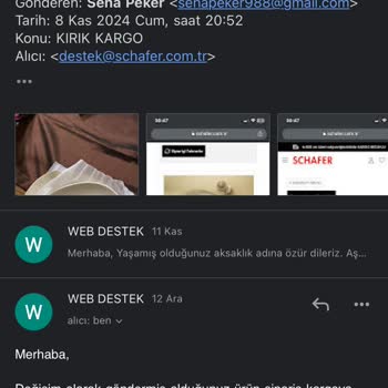 Kırık Tabak Takımı Ve İlgisiz Müşteri Hizmeti