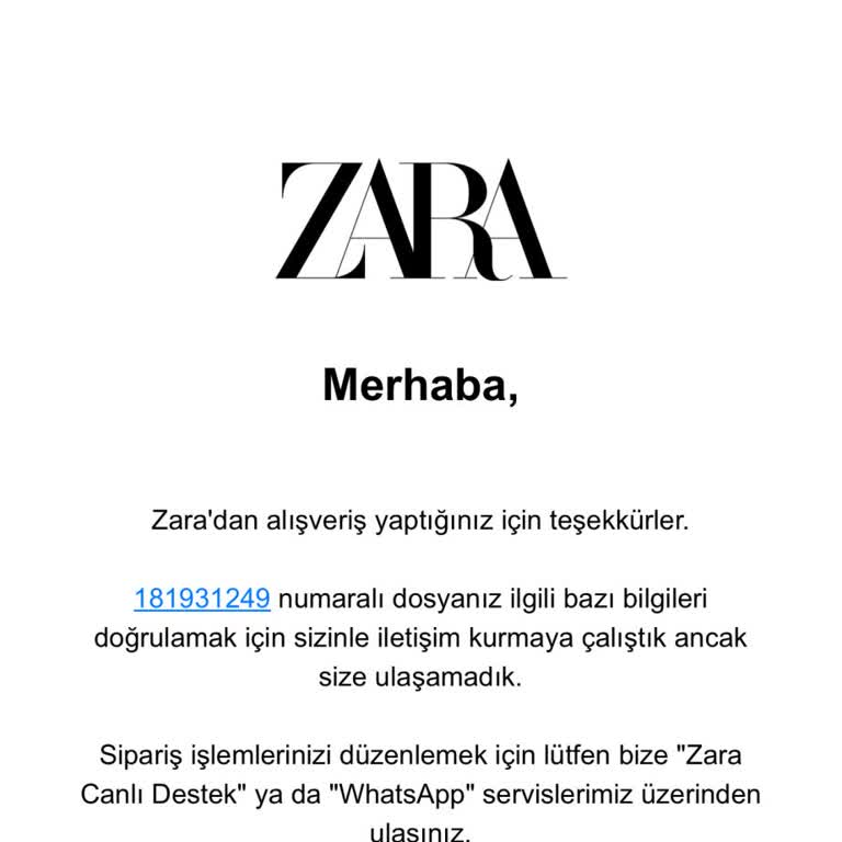 Müşteri Hizmetleri Ve İletilemeyen Mail Sorunu