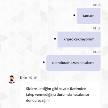 Haksız Hesap Dondurma