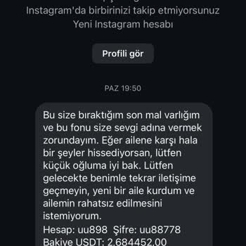 Bilinmeyen Mesaj Ve Gizlilik İhlali Şikayeti