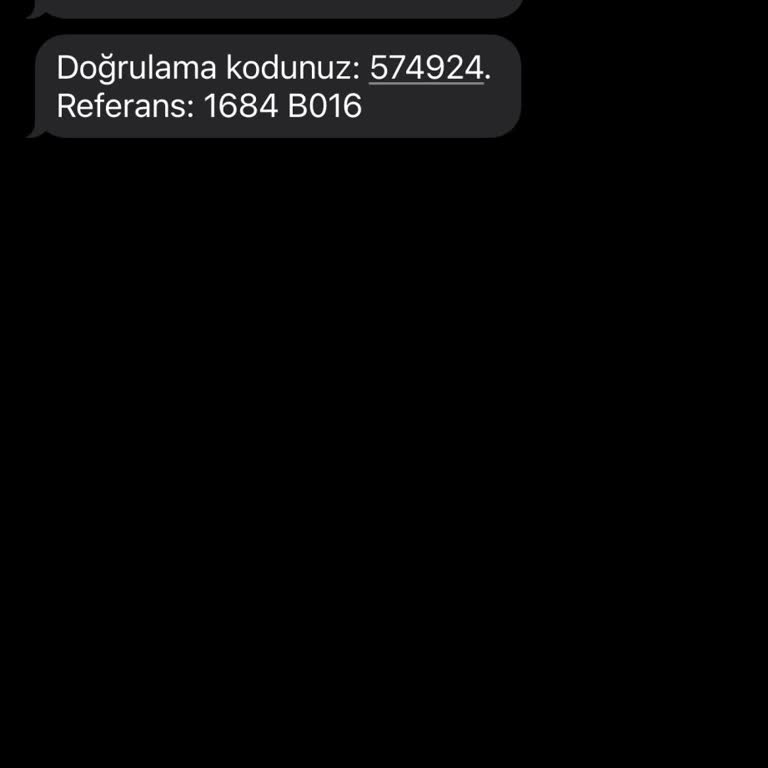 Gece Yarısı Gelen TK OTP Mesajı Hakkında Şikayet