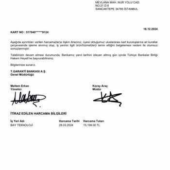 Yanlış Çekilen Paranın İadesi Bekleniyor