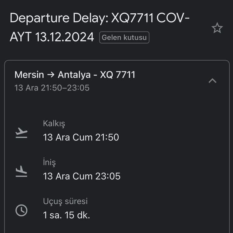Uçuş Rötarı Ve Müşteri Hizmetleri Sorunu