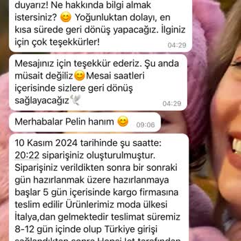Sipariş Gecikmesi Ve İade Sorunu