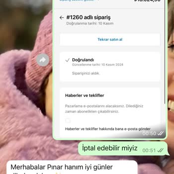 Sipariş Gecikmesi Ve İade Sorunu
