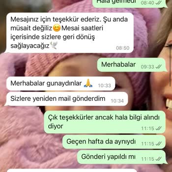 Sipariş Gecikmesi Ve İade Sorunu